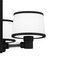 Quoizel Kylen Chandelier 3 Lights Matte Black KYL2822MBK - alternate 3